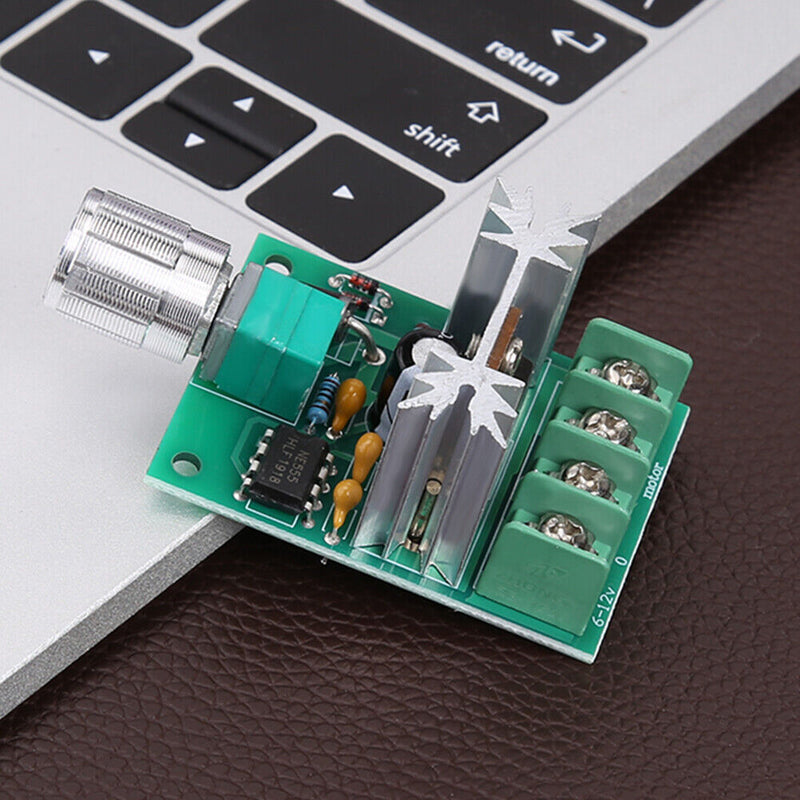 6V 12V 6A PWM No-Polarity DC Motor Speed Governor Speed Controller Module