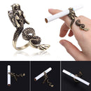 Clip Cigarettes Clip Cigarette Holder Ring Smoking Holder Finger Hand Rack