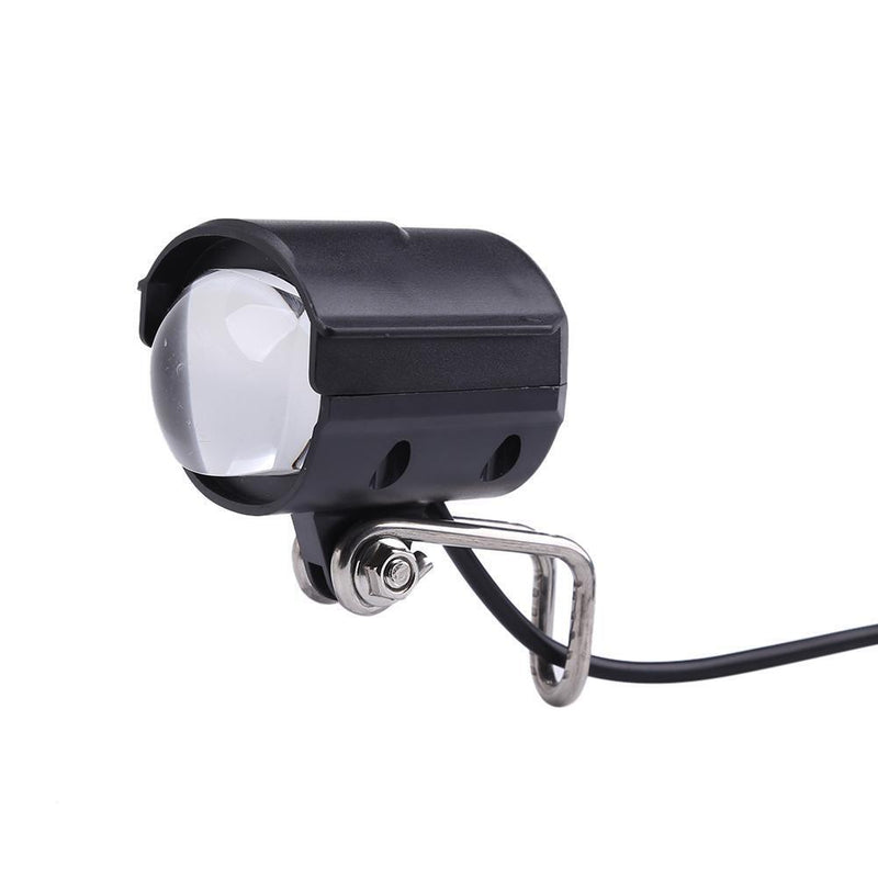 2pcElectric Bike LED Front Light EScooter Bicycle Waterproof Horn Headlamp