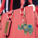 5pcs DIY Full Special Shaped Diamond Painting Elephant Keyring Keychains Newly