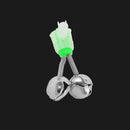 10pcs Fishing Bite Alarms Fish Rod Clamp Tip Clip Bells Ring Carp Fishing Tackle