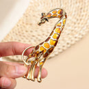 Accessories Bag Clothes Label Women Giraffe Brooch Animal Brooch Enamel Pin