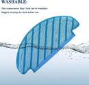 Reusable Replacement Mop Cloth Mopping Pads Mop Pads Cleaning Robot Mop Rags