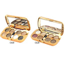 with Brush Beauty Accessories Eye Shadow Palette Glitter Eyeshadow Face Makeup