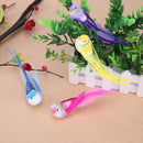 4pcs Artificial Foam Feather Bird DIY Party Craft Ornament Props Decor(Clip