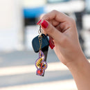 DIY Full Drills Diamond Paintng Special-shaped Musical Note Key Chains Bag Gifts
