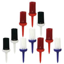 Pack of 10PCs GOLF TEES BRUSH Driver Training 52mm Aids Tool Golfer M5Y0
