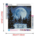 5D DIY Full Drill Diamond Painting Scenery Cross Stitch Mosaic Kits (W236) Newly