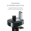 Car LCD Display FM Transmitter Dual USB Mobile Phone Charger Players F7J4 E6B4