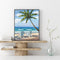 Oil Paint By Numbers Seaside Coloring Picture Digital L455