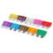 50pcs Medium Size Car Blade Fuse Assortment Auto Standard Fuse with Box+Clip