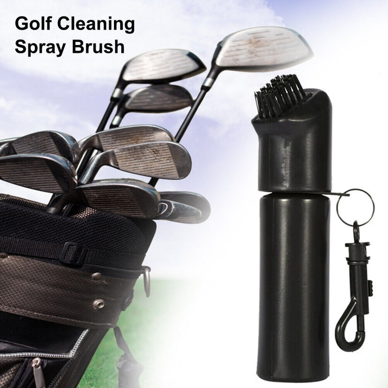 Golf Putter Wedge Ball Groove Cleaner Self-Contained Water Golf Club Scrub