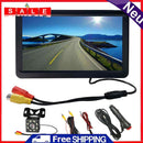 Car Reverse Rear View 16/9 Screen Display with Camera TFT LCD HD Video Monitor