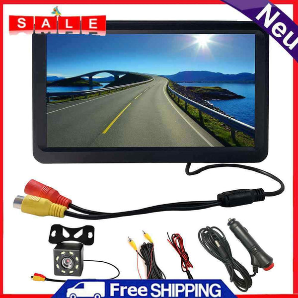 Car Reverse Rear View 16/9 Screen Display with Camera TFT LCD HD Video Monitor