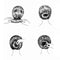 DIY  Magic Barber tool Bun Roller Maker Hair Clip Twist Curler Hair Braiding