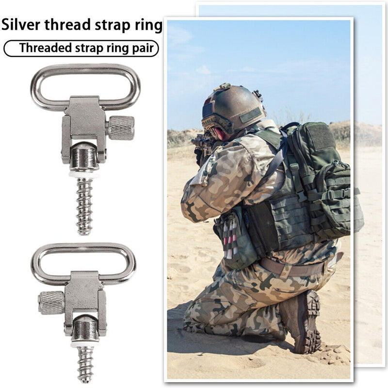 Metal Quick Detach Release Knurled Sling Buckle Lightweight Outdoor Accessories