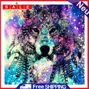 Wolf Dream Catcher 5D DIY Full Round Drill Drawing Kit Diamond Painting Ornament