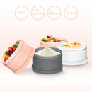 Baby 4 Layers Milk Powder Box Feeding Dispenser Snack Storage Container