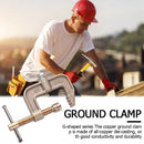 Electric Welding Machine G-shaped Copper 500A High Power Ground Earth Clamp