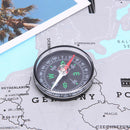 40mm Dia Mini Pocket Button Compass for Hiking Camping Outdoor Supplies Newly