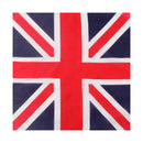 UNION JACK COTTON BANDANA BRITISH FLAG HEAD NECK SCARF JUBILEE PLATINUM A7K4