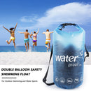PVC Bags 20L Swimming Trekking Drifting Waterproof Storage Pouch (Blue)