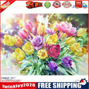 Bouquet Oil Painting By Numbers DIY Canvas Hand Painted Wall Picture Decor