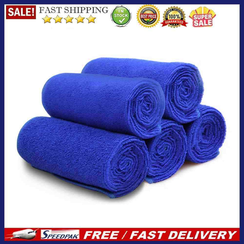Household Cleaning Small Towel Durable Microfiber Motorcycle Car Cleaning Tow
