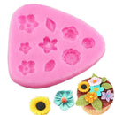 Silicone Flower Petal Leaf Fondant Mold Desser Cake E Hot G 8U8 7Y6T Q9F5