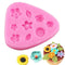 Silicone Flower Petal Leaf Fondant Mold Desser Cake E Hot G 8U8 7Y6T Q9F5