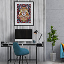 Diamond Painting Part Special-Shaped Drill Tiger Luminous Rhinestone Modern Art
