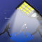 Solar Powered Wall Lamp Waterproof PIR Motion Sensor Outdoor Yard Light (F)