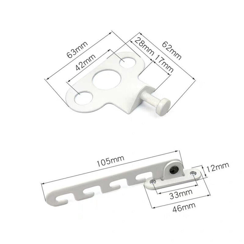 Window Limiter Position Stopper Casement Wind Brace Kids Safety Protector