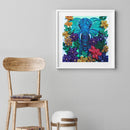 Partial Drill 5D DIY Special Shaped Diamond Painting Flowers Elephant Kit