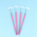 Fan Shape Nail Brush Dust Glitter Powder Remover Pen Nail Art Makeup Tool