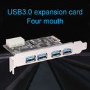 USB3.0 Expansion Card 4 port PCI-E to USB3.0 Computer Expansion Card