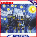 5D DIY Full Drill Diamond Painting Starry Night Cross Stitch Kits Bedroom Decor