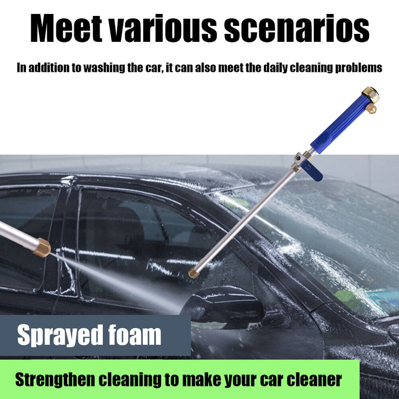 High Pressure Power Foam Water Gun Car Washer Sprayer Garden Water Jet Wand