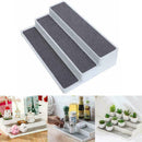 Shelf Jar Rack Holder Cupboard Organiser Storage Food Kitchen Home Tool C3I5