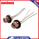 2pcs 7443 LED Light Bulb Wiring Harness Sockets for Brake Turn Signal Light