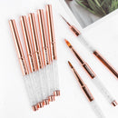 Pen Nail Art Brush Acrylic Nail Brush For Acrylic Powder Manicure Powder  Bursh