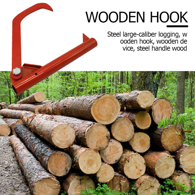 Roller Felling Lever Garden Backyard Lifter Log Peavy Rustproof Cant Hook T