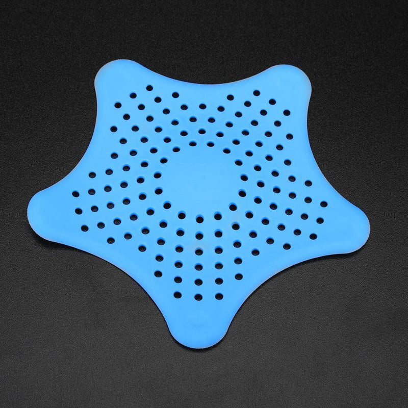 Sea Star Soft PVC Kitchen Cleaner Sink Filter Sewer Drain Strainers(Blue)