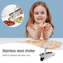 Stainless Steel Nut Sheller Nut Pincers Melon Seed Opener Kitchen Tool (L)