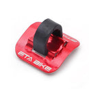 5pcs Bike Brake Cable Guide Clips Aluminium Alloy C Buckles Clamp (Red) Newly