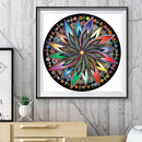 5D DIY Full Round Drill Diamond Painting Circle Mosaic Kit Art Craft Decor Gi