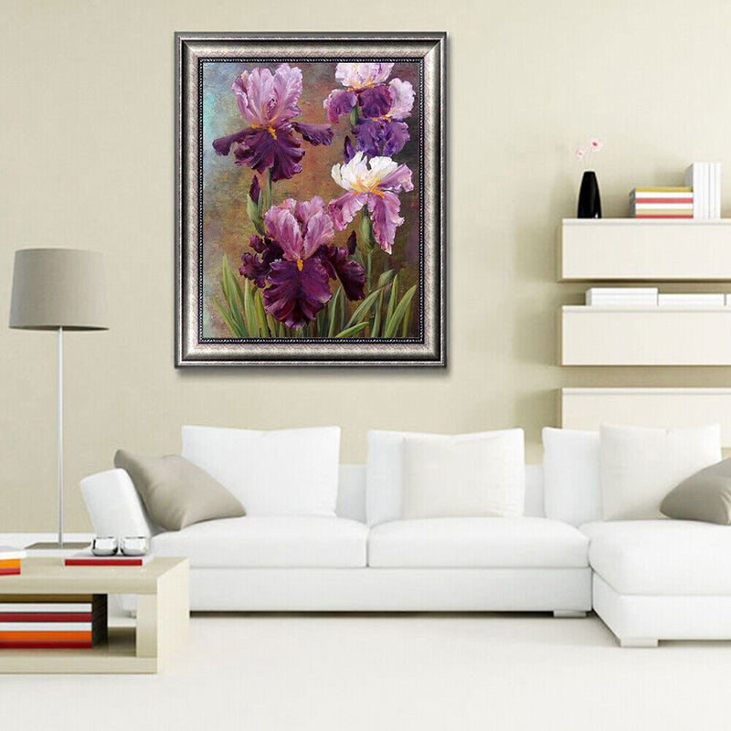 Oil Paint By Numbers Wall Art Posters Picture Craft Kit Gift Home Decoratio