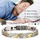 Twisted Dragon Magnetic Therapy Couple Bracelet Detachable Bangles (Black)