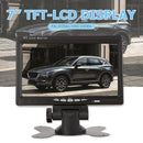 7"" TFT LCD Monitor 2 Way Video Input for Car Rearview Home Security Camera