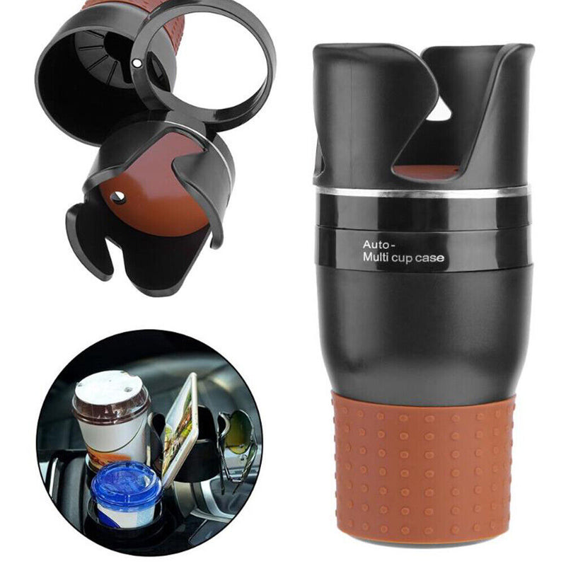 4in1 Multifunction Auto Car Seat Cup Holder Adjustable Water Bottle Drink Coffee